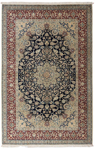 Vintage Persian Nain Todeshk 264x172cm