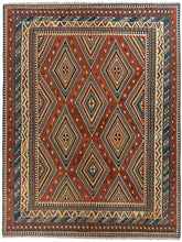 Load image into Gallery viewer, Vintage Qashqai Kilim 480x405cm