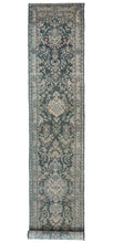 Load image into Gallery viewer, Vintage Distressed Sarouk Runner 552x75cm