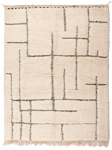 Moroccan Berber Beni Ourain 207x155cm