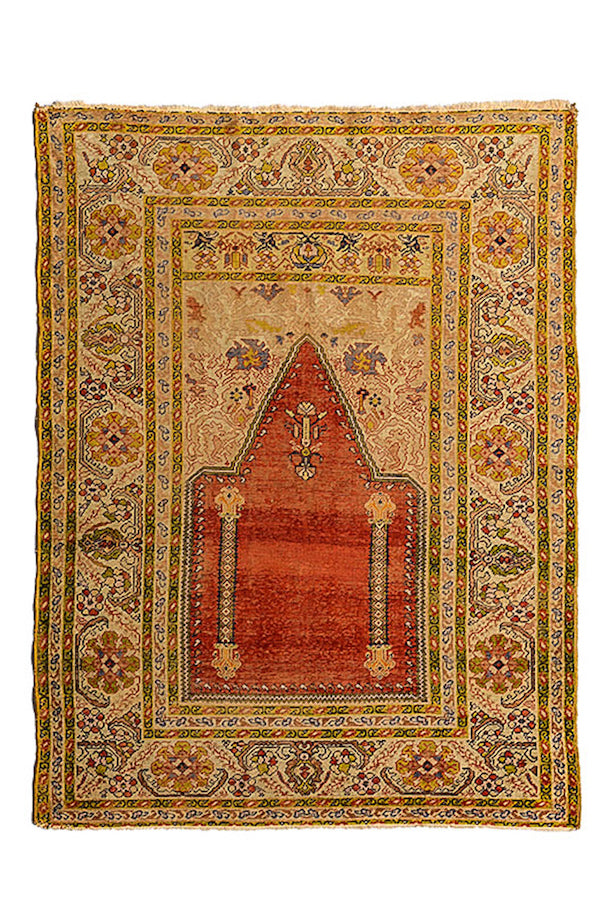 Antique Turkish Kaiseri Silk 160x125cm