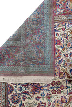 Load image into Gallery viewer, Antique Persian Kashan Mohtasham 200x130cm