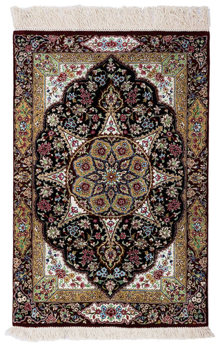 Persian Qum Silk 88x59cm