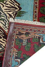 Load image into Gallery viewer, Old Persian Kashan Pictorial 215x133cm