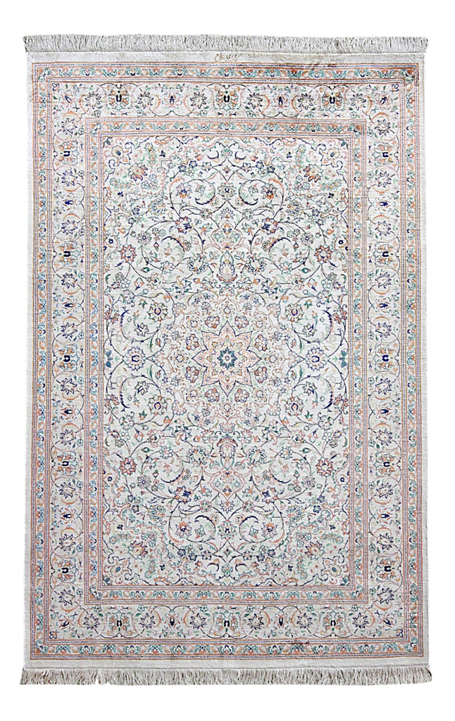 Persian Kashan Silk 194x129cm