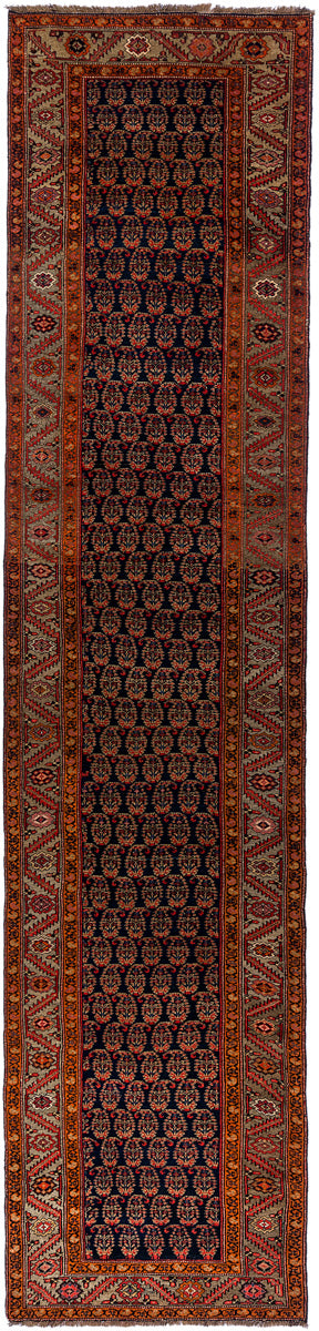 Old Persian Bidjar Runner 477x107cm