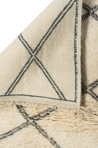 Moroccan Berber Beni Ourain 205x153cm