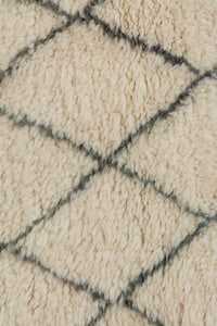 Moroccan Berber Beni Ourain Runner 340x83cm