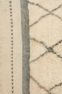 Moroccan Berber Beni Ourain Runner 340x83cm