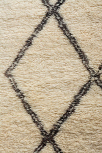 Moroccan Berber Beni Ourain Runner 363x85cm