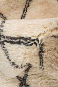 Moroccan Berber Beni Ourain Runner 363x85cm