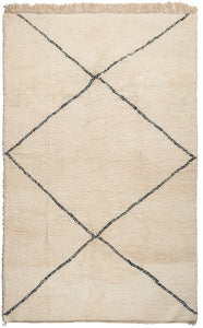 HISAKO Moroccan Berber Beni Ourain 301x191cm