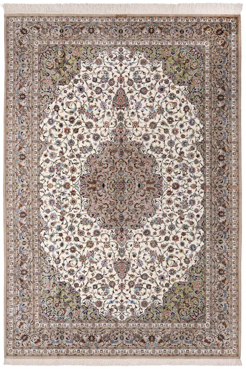 Persian Kashan Silk 291x197cm